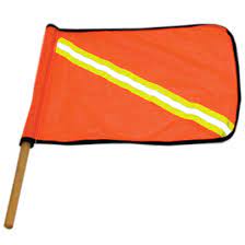 BANDEROLA VIAL DE MALLA NARANJA