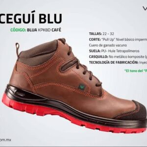 CALZADO DE SEGURIDAD BORCEGUI BLU