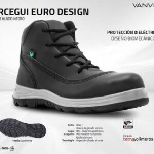 CALZADO DE SEGURIDAD BORCEGUI EURO DESIGN