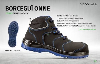 CALZADO DE SEGURIDAD BORCEGUI ONNE