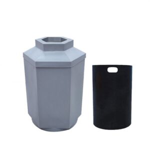 BOTE DE BASURA HEXAGONAL