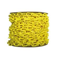 CADENA PLÁSTICA AMARILLA