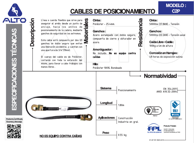 CABLE DE POSICIONAMIENTO