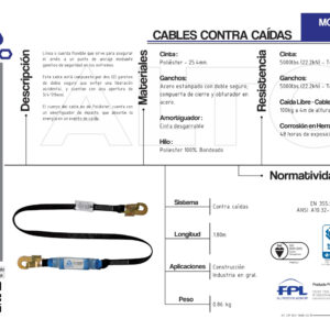 LINEA DE VIDA GANCHO CHICO ALTO SEGURA