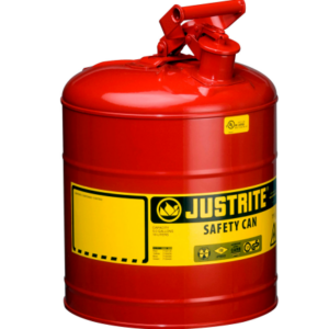 BIDON DE SEGURIDAD DE ACERO ROJO CAP 19 L