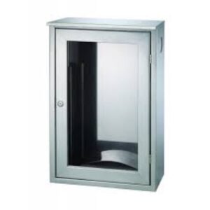 GABINETE TIPO ACERO INOXIDABLE PARA EXTINTOR