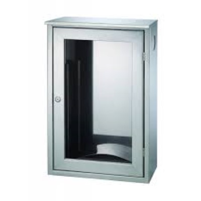 GABINETE TIPO ACERO INOXIDABLE PARA EXTINTOR