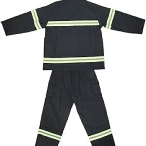 TRAJE DE BOMBEROS NEGRO