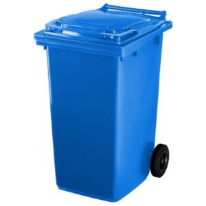 CONTENEDOR DE BASURA AZUL