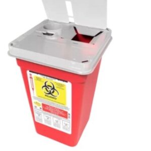 BOTE ROJO PARA AGUJAS